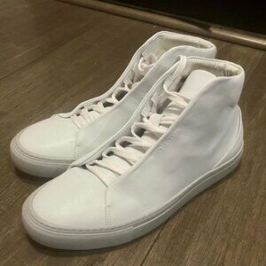 DIVERGE V0 WHITE MINIMAL HIGH SNEAKERS